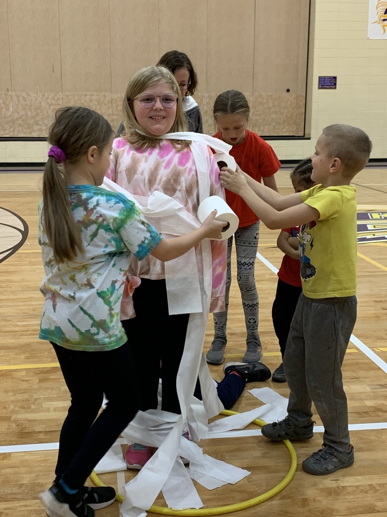 SSS Fun Activity was "Wrap a Mummy" today. It was a lot of fun!
